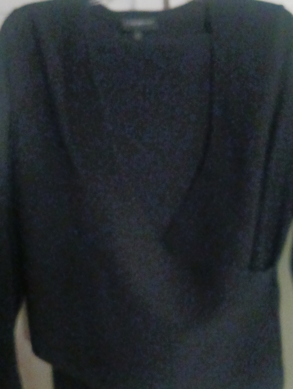 Lane Bryant Black Crewneck Top
